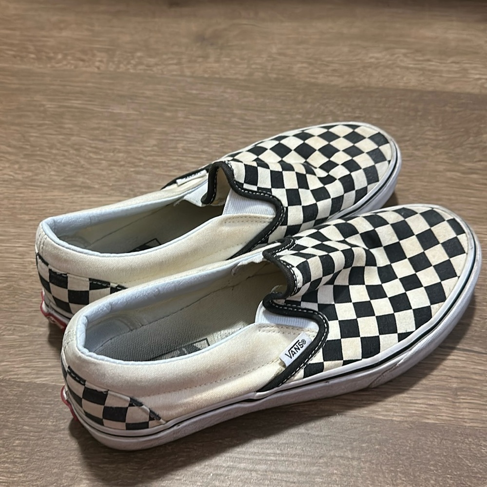 Checkered vans